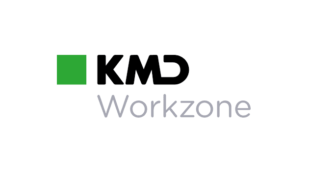 KMD Workzone logo. 